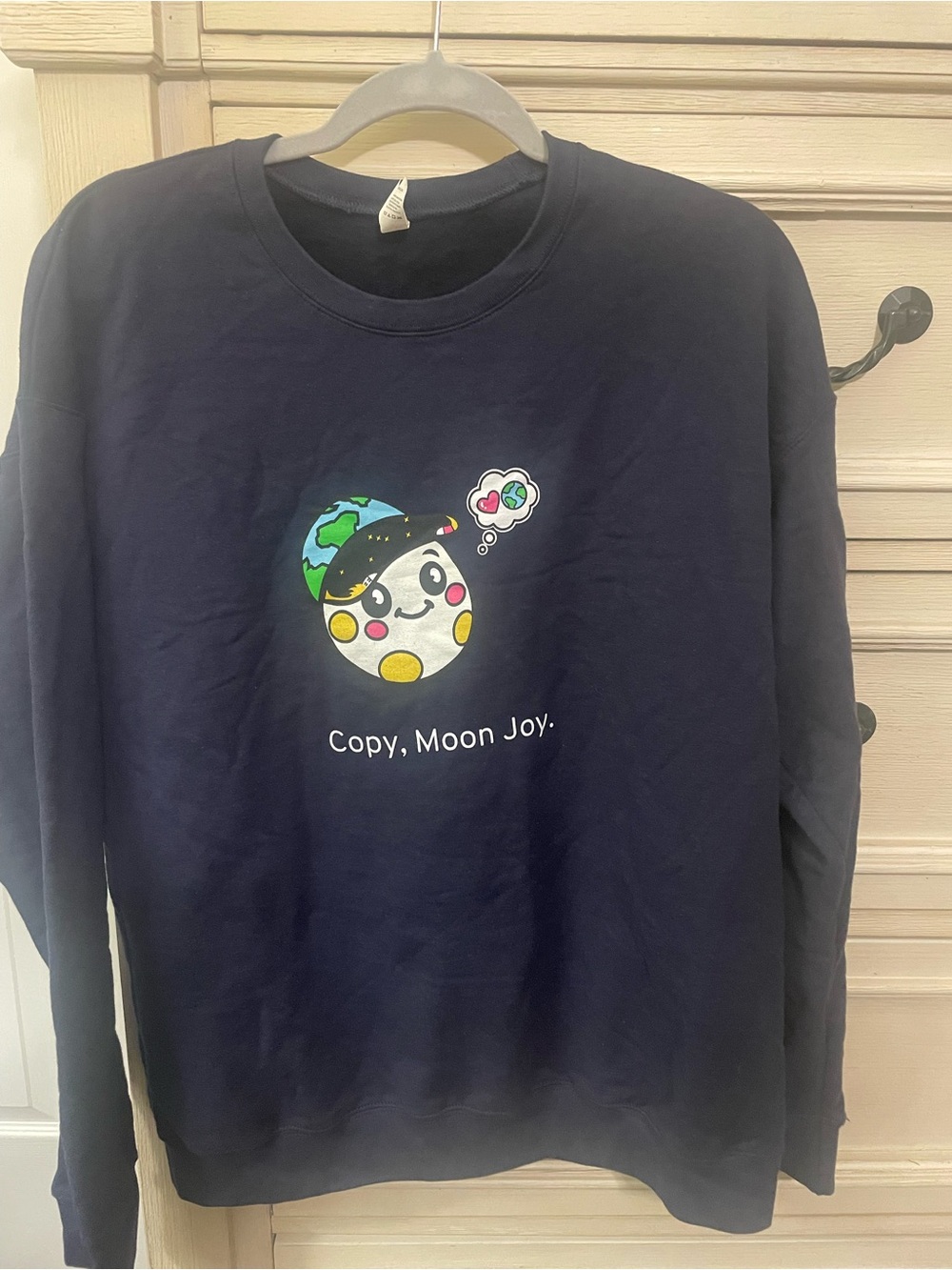 NASA Copy, Moon Joy Sweatshirt